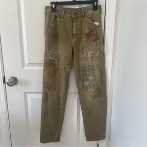 Anthropologie Moss colored Pants size 26 NWT